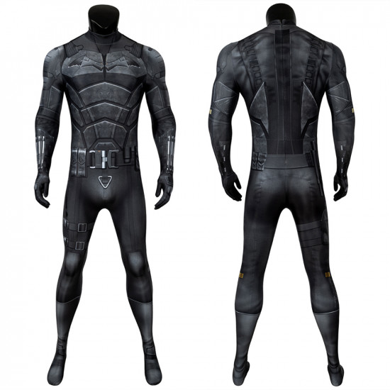 2022 Movie The Batman Bruce Wayne Robert Pattinson 3D Jumpsuit 2022 Movie The Batman Bruce Wayne Robert Pattinson 3D Jumpsuit