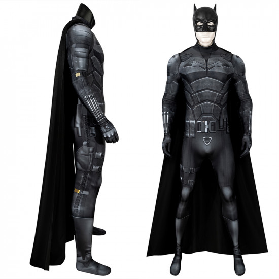 2022 Movie The Batman Bruce Wayne Robert Pattinson 3D Jumpsuit 2022 Movie The Batman Bruce Wayne Robert Pattinson 3D Jumpsuit