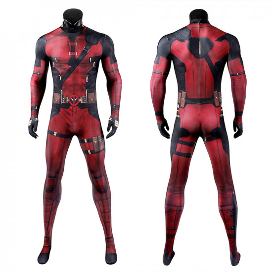 2024 Deadpool 3 Deadpool Cosplay Jumpsuit 2024 Deadpool 3 Deadpool Cosplay Jumpsuit