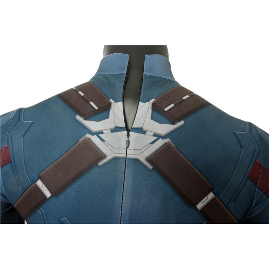 Avengers 3 Infinity War Captain America 3D Jumpsuit Avengers 3 Infinity War Captain America 3D Jumpsuit