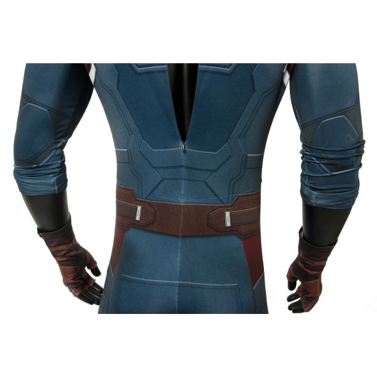 Avengers 3 Infinity War Captain America 3D Jumpsuit Avengers 3 Infinity War Captain America 3D Jumpsuit