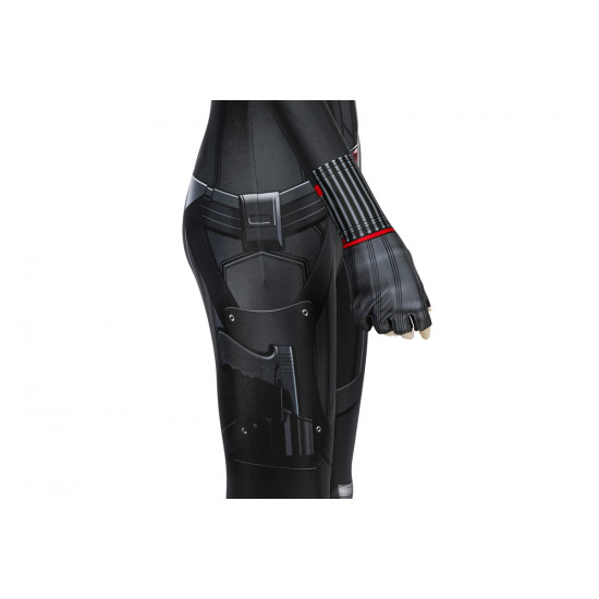 Avengers 4: Endgame Black Widow Natasha Romanoff Black 3D Jumpsuit Avengers 4: Endgame Black Widow Natasha Romanoff Black 3D Jumpsuit