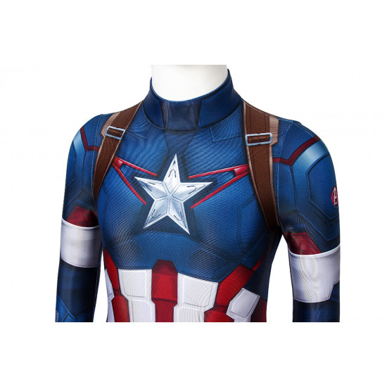 Avengers Age of Ultron Captain America Kids 3D Jumpsuit Avengers Age of Ultron Captain America Kids 3D Jumpsuit