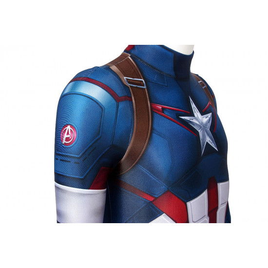 Avengers Age of Ultron Captain America Kids 3D Jumpsuit Avengers Age of Ultron Captain America Kids 3D Jumpsuit