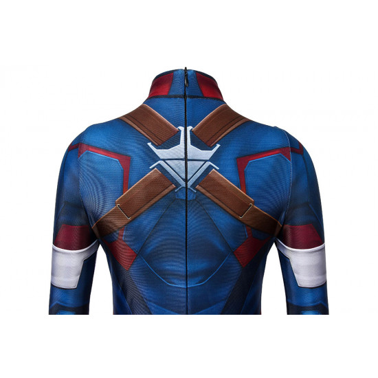 Avengers Age of Ultron Captain America Kids 3D Jumpsuit Avengers Age of Ultron Captain America Kids 3D Jumpsuit