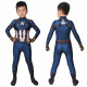 Avengers: Endgame Captain America Kids 3D Zentai Jumpsuit Avengers: Endgame Captain America Kids 3D Zentai Jumpsuit