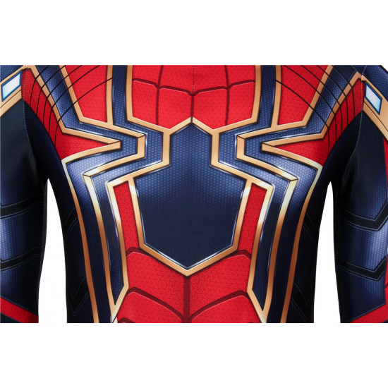 Avengers: Endgame Iron Spiderman 3D Zentai Jumpsuit Avengers: Endgame Iron Spiderman 3D Zentai Jumpsuit