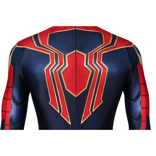Avengers: Endgame Iron Spiderman 3D Zentai Jumpsuit Avengers: Endgame Iron Spiderman 3D Zentai Jumpsuit