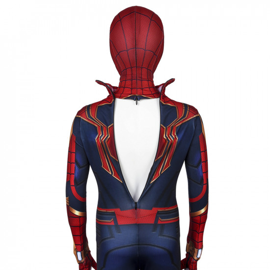 Avengers: Endgame Iron Spiderman Kids 3D Zentai Jumpsuit Avengers: Endgame Iron Spiderman Kids 3D Zentai Jumpsuit