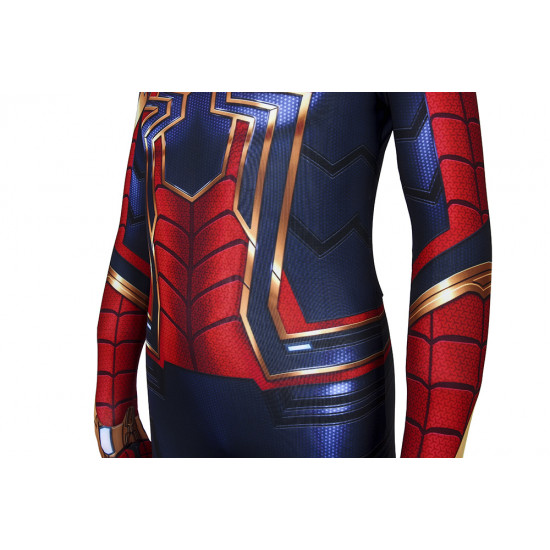 Avengers: Endgame Iron Spiderman Kids 3D Zentai Jumpsuit Avengers: Endgame Iron Spiderman Kids 3D Zentai Jumpsuit