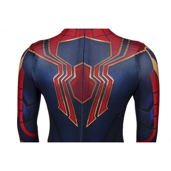 Avengers: Endgame Iron Spiderman Kids 3D Zentai Jumpsuit Avengers: Endgame Iron Spiderman Kids 3D Zentai Jumpsuit