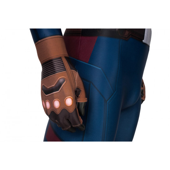 Avengers: Endgame Steven Rogers Captain America 3D Jumpsuit Avengers: Endgame Steven Rogers Captain America 3D Jumpsuit