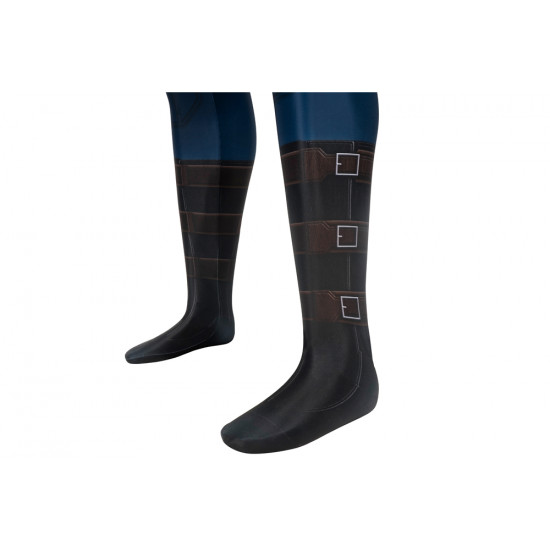 Avengers: Endgame Steven Rogers Captain America 3D Jumpsuit Avengers: Endgame Steven Rogers Captain America 3D Jumpsuit