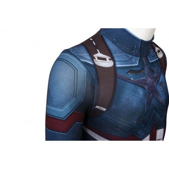 Avengers Infinity War Captain America Kids 3D Jumpsuit Avengers Infinity War Captain America Kids 3D Jumpsuit