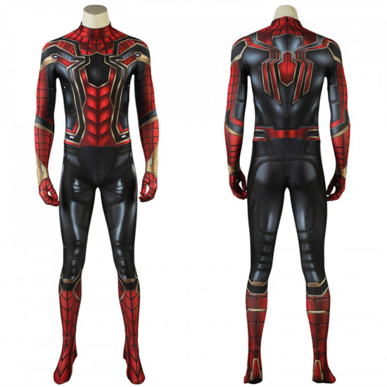 Avengers Infinity War Spider Man Cosplay Costume 3D Printed Jumpsuit Avengers Infinity War Spider Man Cosplay Costume 3D Printed Jumpsuit