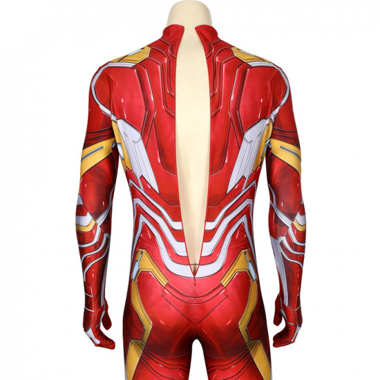 Avengers Iron Man Tony Stark Nanotech Suit Cosplay Jumpsuit Avengers Iron Man Tony Stark Nanotech Suit Cosplay Jumpsuit