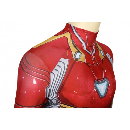 Avengers Iron Man Tony Stark Nanotech Suit Cosplay Jumpsuit Avengers Iron Man Tony Stark Nanotech Suit Cosplay Jumpsuit