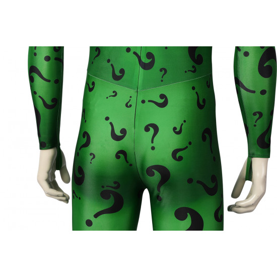 Batman Forever Riddler Green Cosplay Jumpsuit Batman Forever Riddler Green Cosplay Jumpsuit