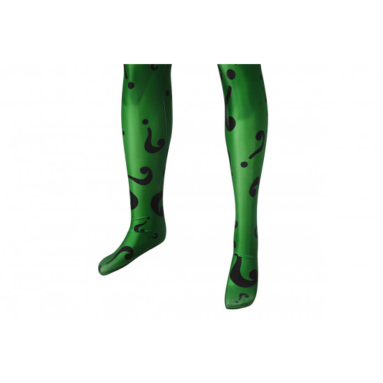 Batman Forever Riddler Green Cosplay Jumpsuit Batman Forever Riddler Green Cosplay Jumpsuit