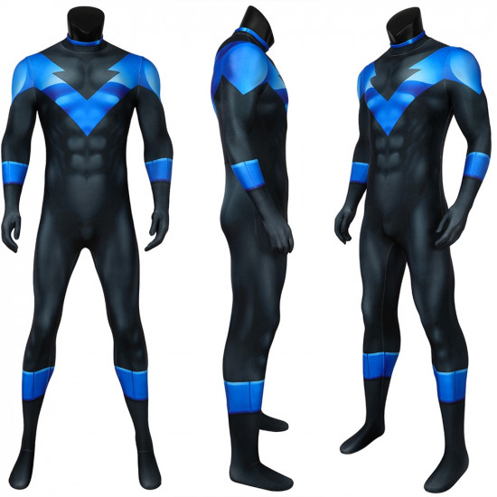 Batman: Under the Red Hood Nightwing 3D Jumpsuit Batman: Under the Red Hood Nightwing 3D Jumpsuit