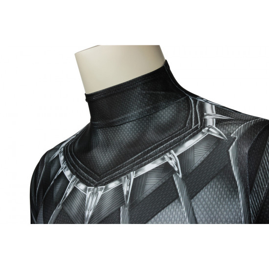 Black Panther T'Challa 3D Print Jumpsuit Black Panther T'Challa 3D Print Jumpsuit