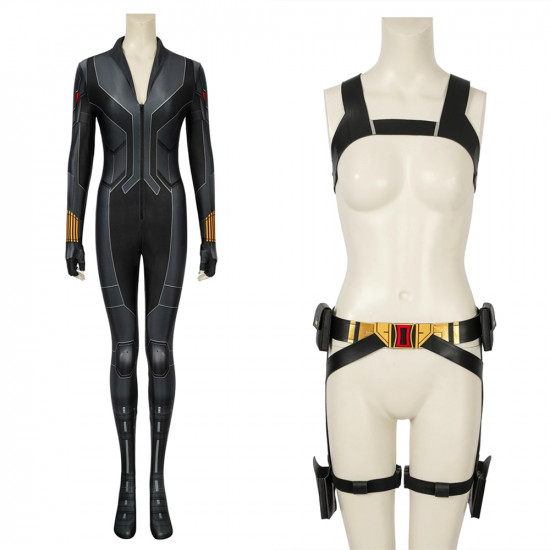 Black Widow Natasha Romanoff Black 3D Jumpsuit Black Widow Natasha Romanoff Black 3D Jumpsuit