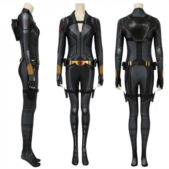 Black Widow Natasha Romanoff Black 3D Jumpsuit Black Widow Natasha Romanoff Black 3D Jumpsuit