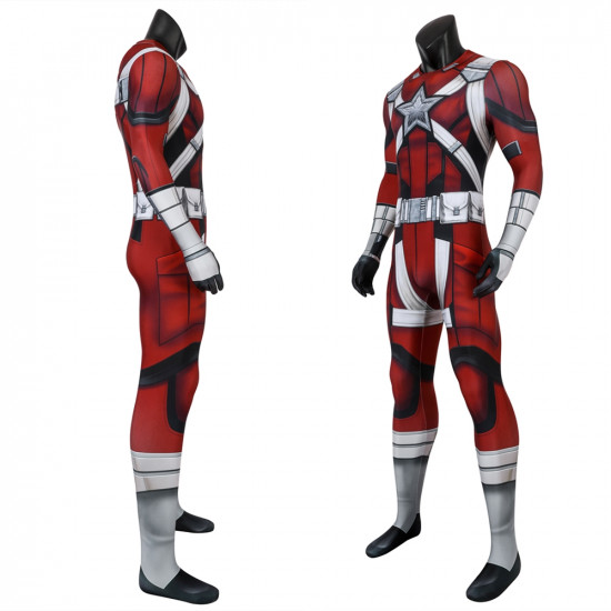 Black Widow Red Guardian 3D Printed Jumpsuit Black Widow Red Guardian 3D Printed Jumpsuit