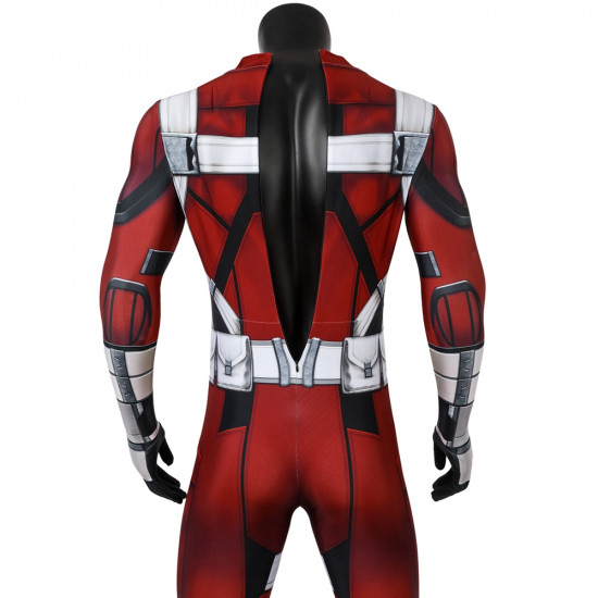 Black Widow Red Guardian 3D Printed Jumpsuit Black Widow Red Guardian 3D Printed Jumpsuit