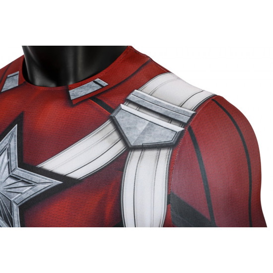 Black Widow Red Guardian 3D Printed Jumpsuit Black Widow Red Guardian 3D Printed Jumpsuit