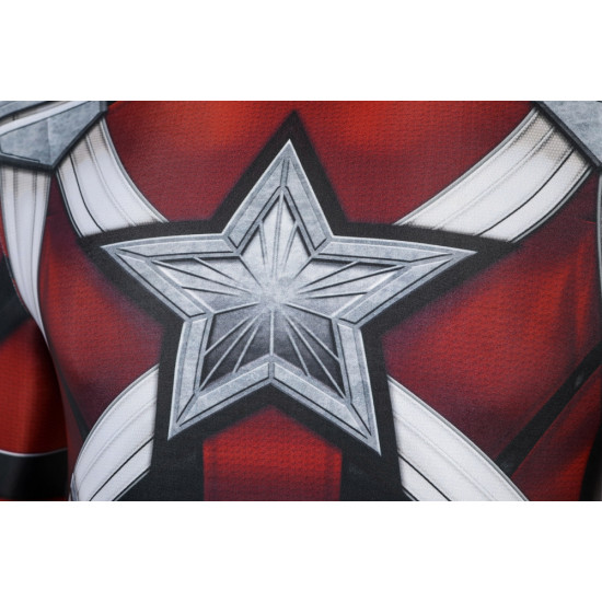 Black Widow Red Guardian 3D Printed Jumpsuit Black Widow Red Guardian 3D Printed Jumpsuit