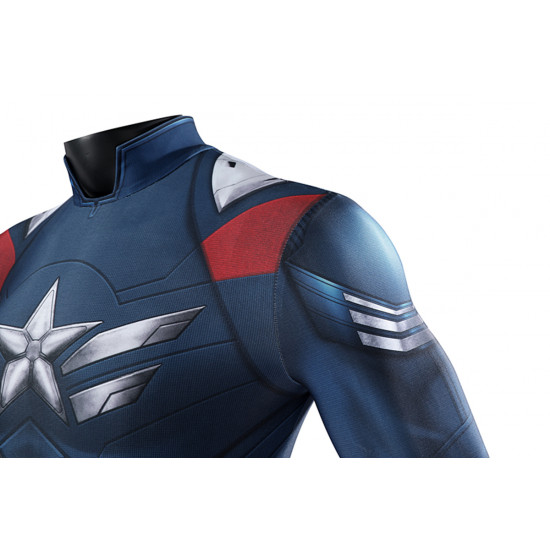 Captain America 4 Sam Wilson Cosplay Jumpsuit Captain America 4 Sam Wilson Cosplay Jumpsuit