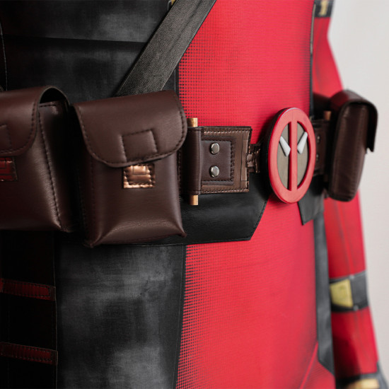 Deadpool 3 Deadpool Cosplay Jumpsuit Deadpool 3 Deadpool Cosplay Jumpsuit