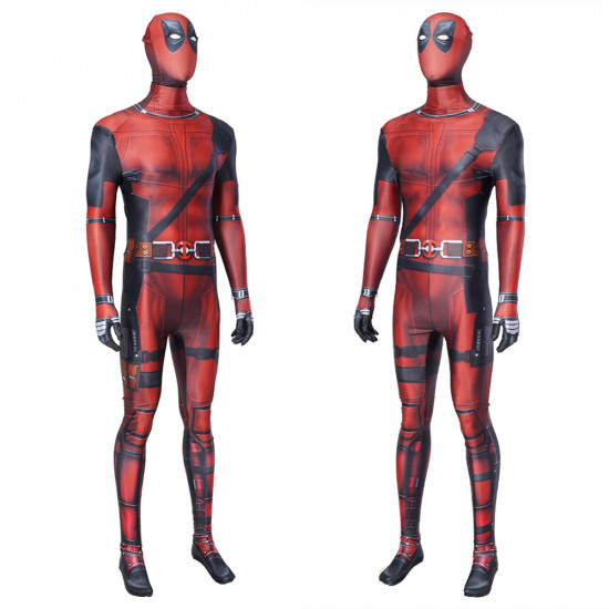 Deadpool Cosplay Lycra Jumpsuit Deadpool Cosplay Lycra Jumpsuit