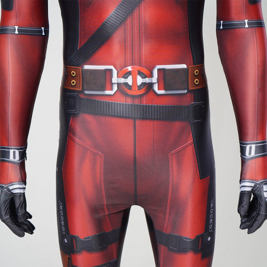 Deadpool Cosplay Lycra Jumpsuit Deadpool Cosplay Lycra Jumpsuit