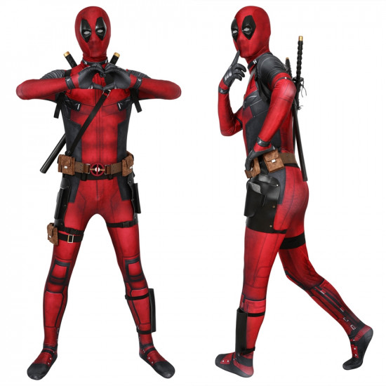Deadpool Wade Wilson 3D Jumpsuit Full Set Deadpool Wade Wilson 3D Jumpsuit Full Set