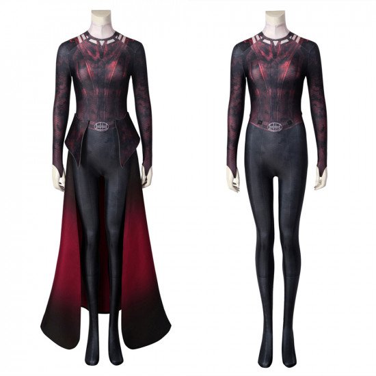 Doctor Strange Multiverse of Madness Scarlet Witch Cosplay Jumpsuit