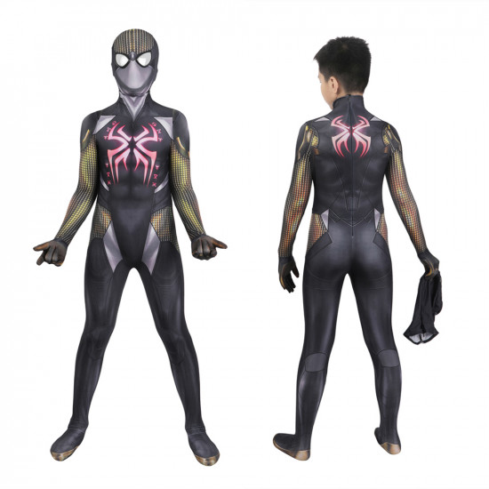 Game Marvel's Midnight Suns Spider-Man Kids Jumpsuit Game Marvel's Midnight Suns Spider-Man Kids Jumpsuit