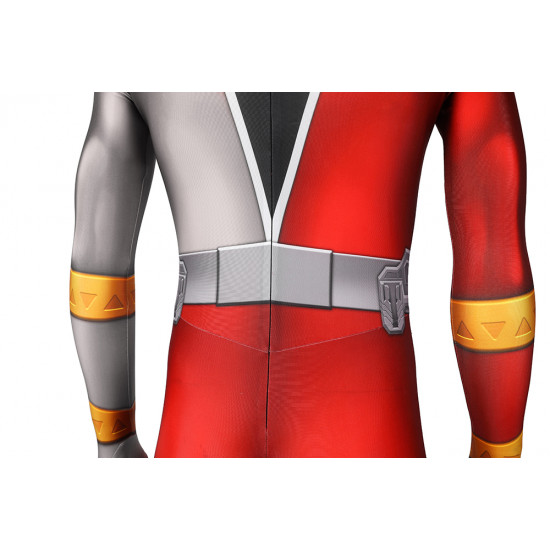 KISHIRYU SENTAI RYUSOULGER Red Solider Cosplay Suit KISHIRYU SENTAI RYUSOULGER Red Solider Cosplay Suit