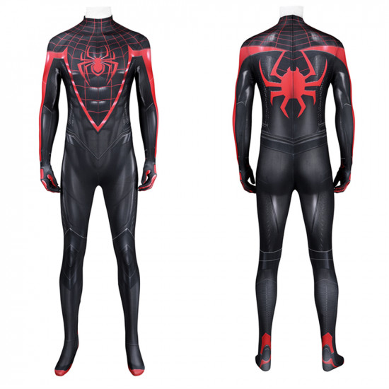 Marvel's Spider-Man 2 Miles Morales Cosplay Jumpsuit Marvel's Spider-Man 2 Miles Morales Cosplay Jumpsuit