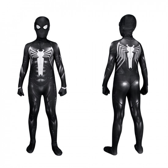 Marvel Spider-Man 2 Venom Black Suit Kids Jumpsuit Marvel Spider-Man 2 Venom Black Suit Kids Jumpsuit