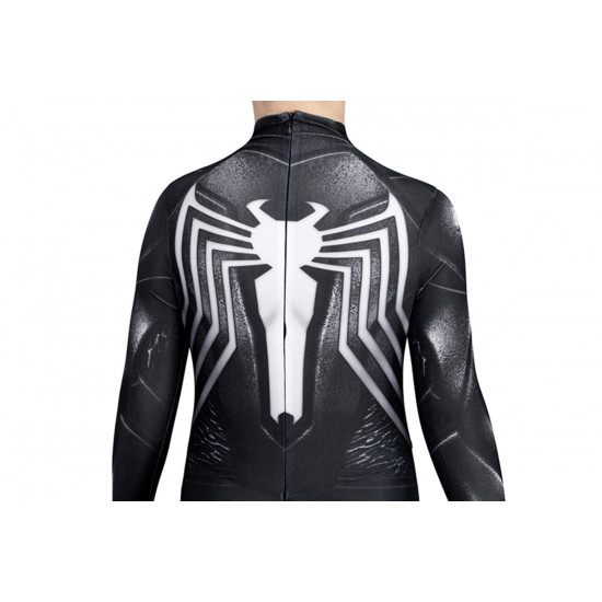 Marvel Spider-Man 2 Venom Black Suit Kids Jumpsuit Marvel Spider-Man 2 Venom Black Suit Kids Jumpsuit