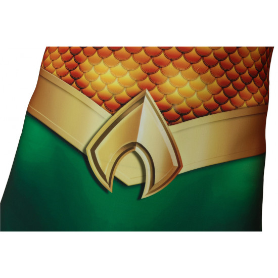 Movie Aquaman Arthur Curry 3D Jumpsuit Movie Aquaman Arthur Curry 3D Jumpsuit