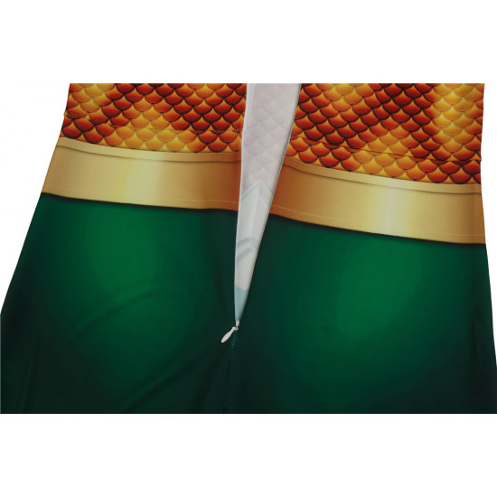 Movie Aquaman Arthur Curry 3D Jumpsuit Movie Aquaman Arthur Curry 3D Jumpsuit