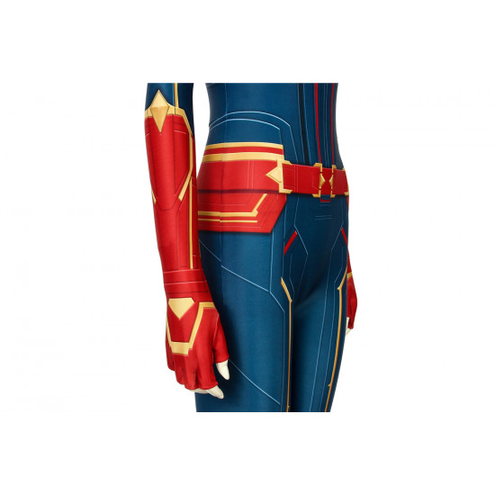 Movie Captain Marvel 3D Cosplay Jumpsuit Movie Captain Marvel 3D Cosplay Jumpsuit