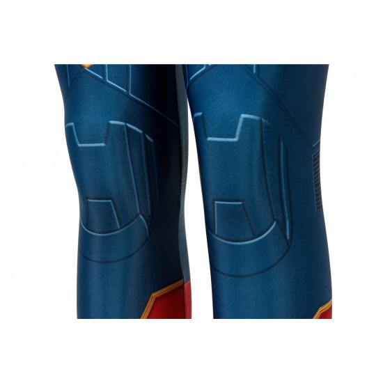 Movie Captain Marvel 3D Cosplay Jumpsuit Movie Captain Marvel 3D Cosplay Jumpsuit
