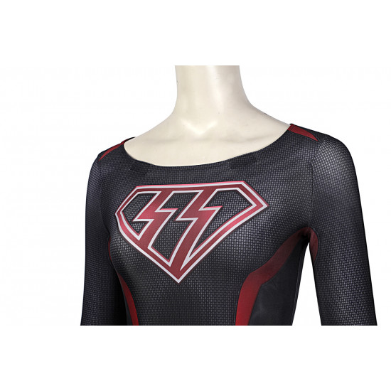 Overgirl Cosplay Suit 3D Jumpsuit
