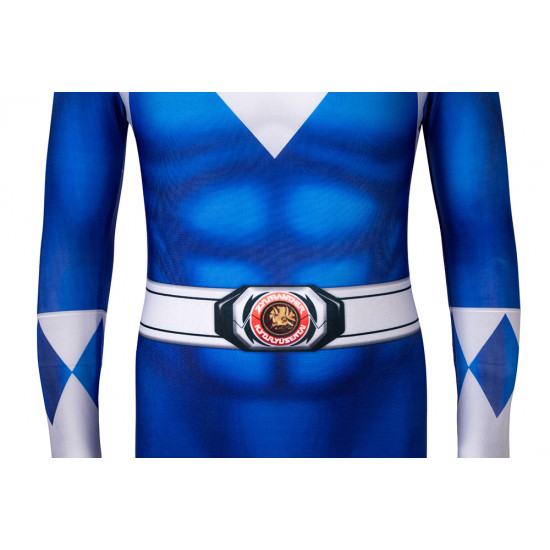 Power Rangers Billy Blue Ranger Kids 3D Jumpsuit Power Rangers Billy Blue Ranger Kids 3D Jumpsuit