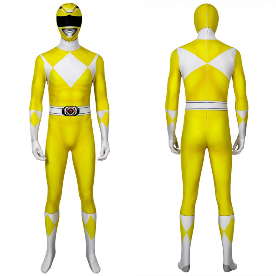 Power Rangers Boy Tiger Ranger Male 3D Jumpsuit Power Rangers Boy Tiger Ranger Male 3D Jumpsuit
