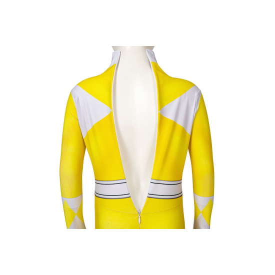 Power Rangers Trini Kwan Yellow Ranger Kids 3D Jumpsuit Power Rangers Trini Kwan Yellow Ranger Kids 3D Jumpsuit